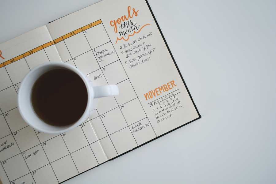 Come organizzare agenda planning settimanale?